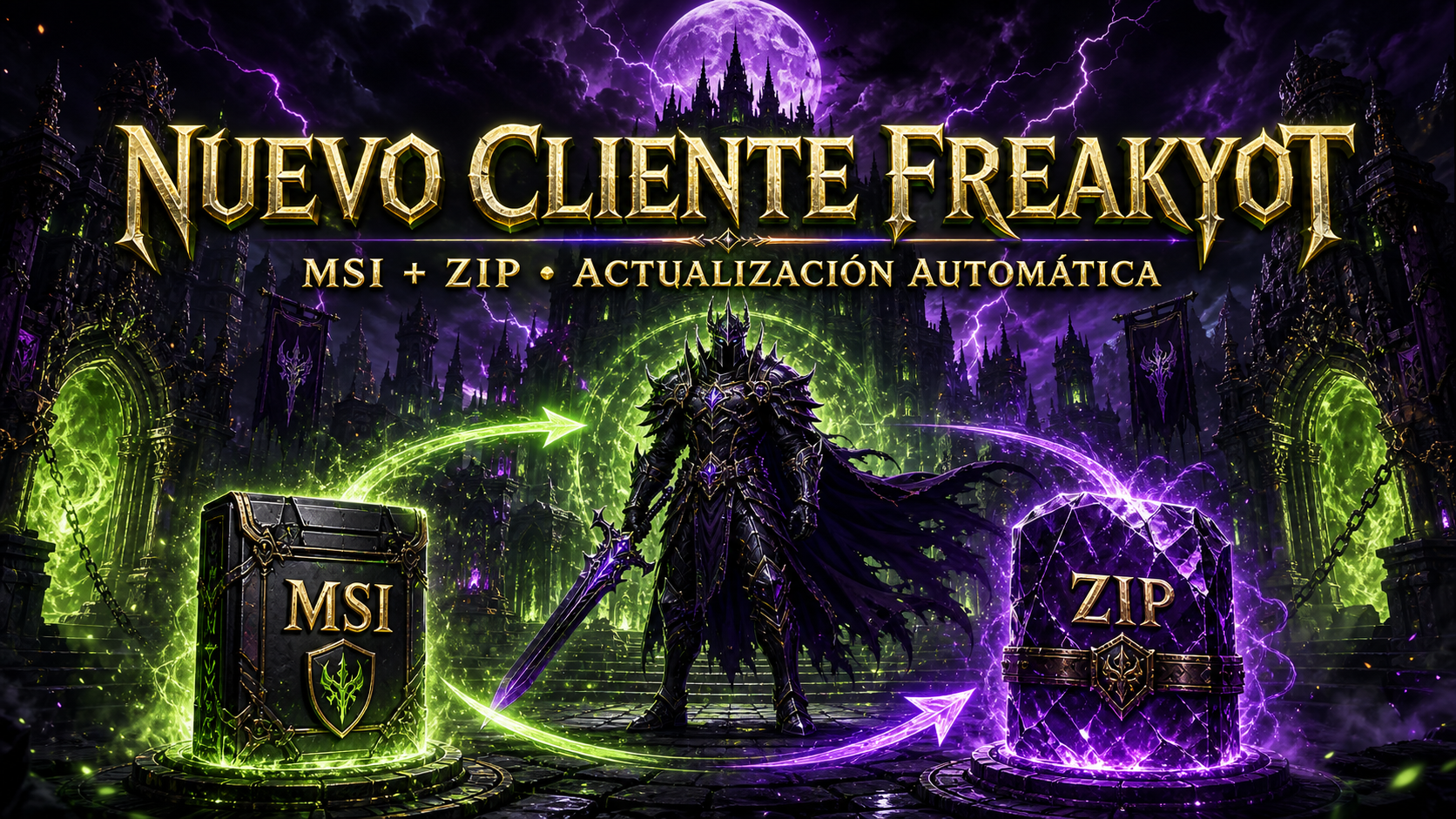 Actualización del cliente FreakyOT